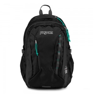 JanSport Agave Sırt çantaları Okul Sırt Çantaları Siyah | TRXBR91210