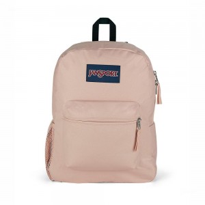 JanSport CROSS TOWN Sırt çantaları Okul Sırt Çantaları Pembe | FTRUI18783