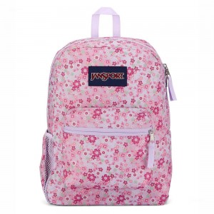 JanSport CROSS TOWN Sırt çantaları Okul Sırt Çantaları Pembe | XTRBH58750