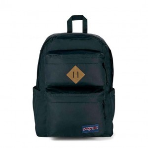 JanSport Double Break Sırt çantaları Dizüstü Sırt Çantası Siyah | TTRWZ96375