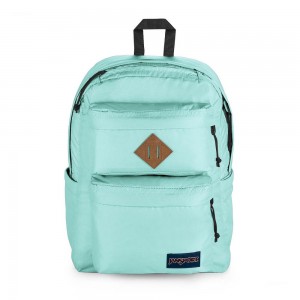 JanSport Double Break Sırt çantaları Dizüstü Sırt Çantası Turkuaz | TRIIZ52938