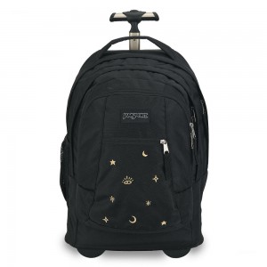 JanSport Driver 8 Rolling Sırt çantaları İş Sırt Çantaları Siyah | GTRUC36291