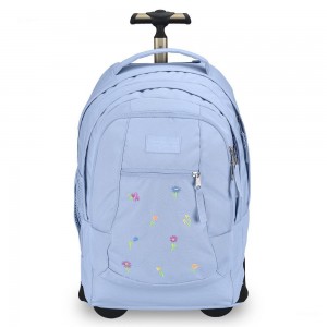 JanSport Driver 8 Sırt çantaları Tekerlekli Sırt Çantası Açık Mavi | QTRWA75946