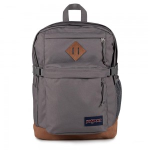 JanSport SUEDE CAMPUS Sırt çantaları Dizüstü Sırt Çantası Koyu Gri | PTRER75920