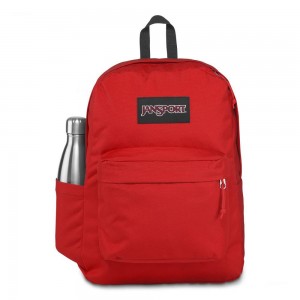 JanSport SuperBreak® Plus Sırt çantaları Dizüstü Sırt Çantası Kırmızı | UTRND56547