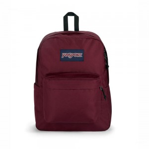 JanSport SuperBreak® Plus Sırt çantaları Dizüstü Sırt Çantası Bordo | TRNEJ58477