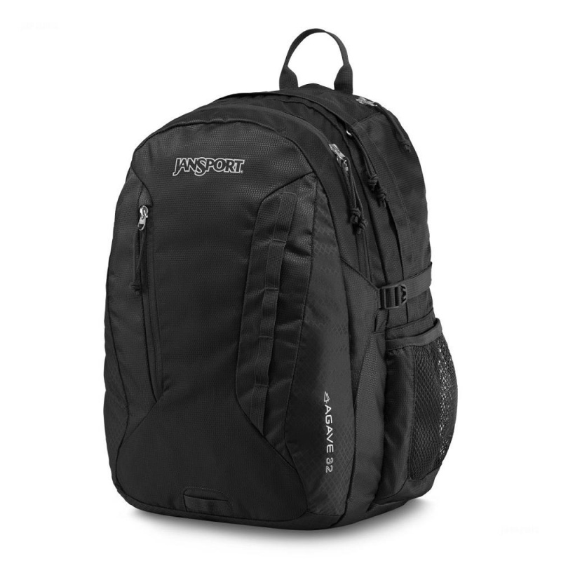 JanSport Agave Sırt çantaları Dizüstü Sırt Çantası Siyah | TRJZR79069