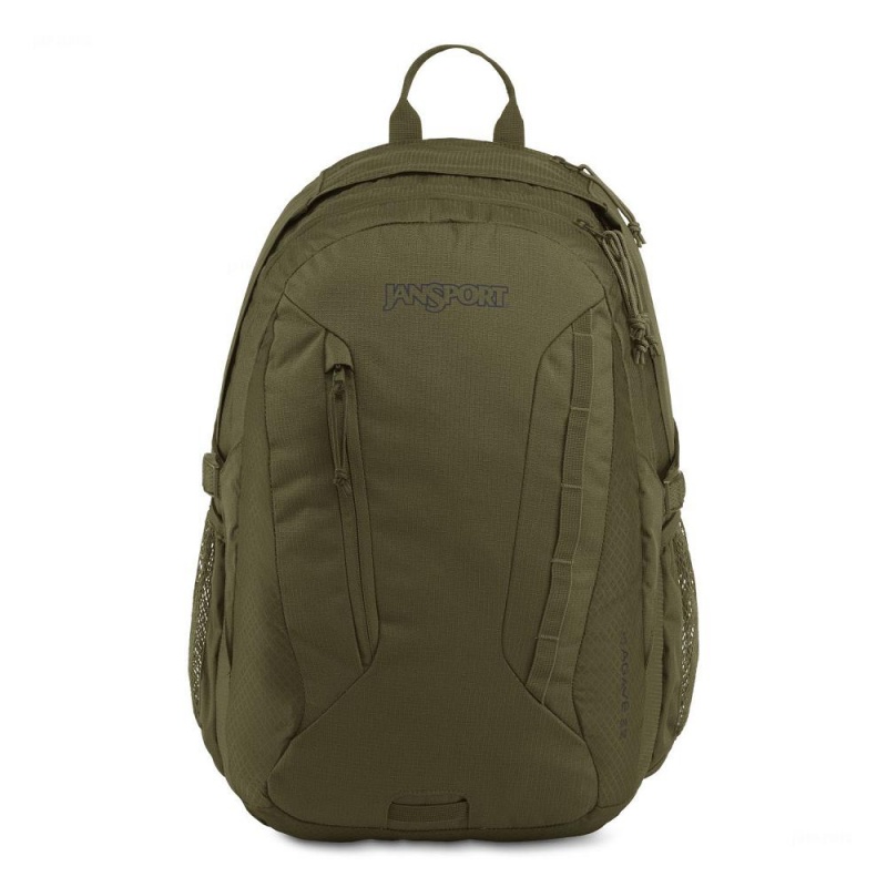 JanSport Agave Sırt çantaları Okul Sırt Çantaları Zeytin Yeşili | TRQAV69395