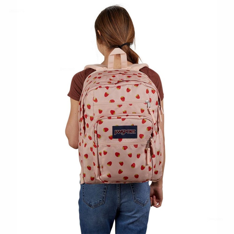 JanSport BIG STUDENT Sırt çantaları Dizüstü Sırt Çantası Pembe Kırmızı | TRJVR25893