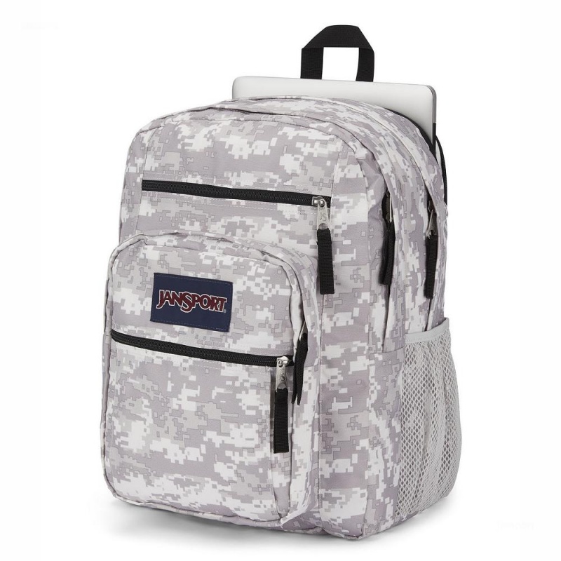 JanSport BIG STUDENT Sırt çantaları Dizüstü Sırt Çantası Gri Camo | TRICD39321