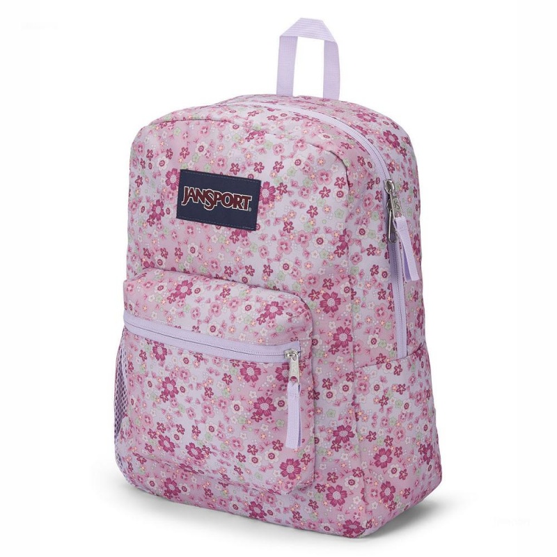 JanSport CROSS TOWN Sırt çantaları Okul Sırt Çantaları Pembe | XTRBH58750