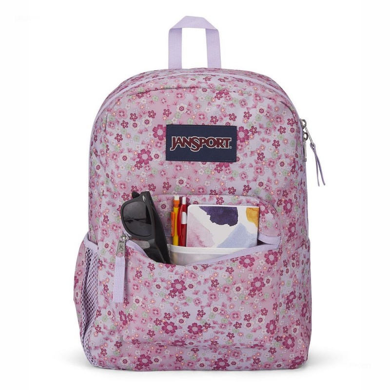 JanSport CROSS TOWN Sırt çantaları Okul Sırt Çantaları Pembe | XTRBH58750