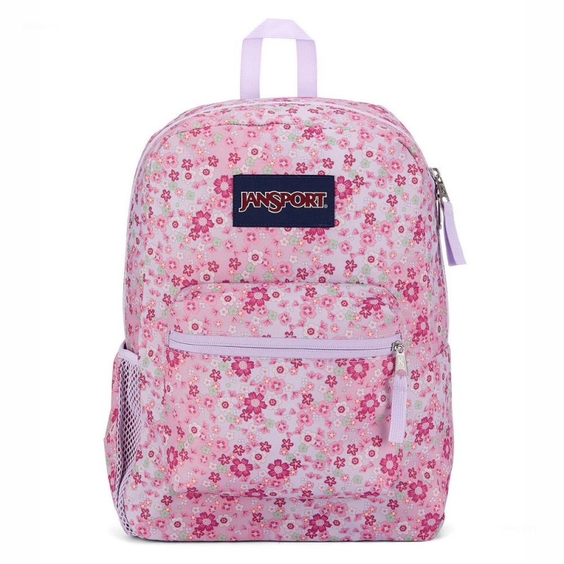 JanSport CROSS TOWN Sırt çantaları Okul Sırt Çantaları Pembe | XTRBH58750