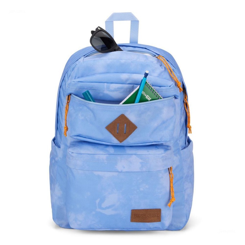 JanSport Double Break Sırt çantaları Dizüstü Sırt Çantası Mavi | ATRDF13334