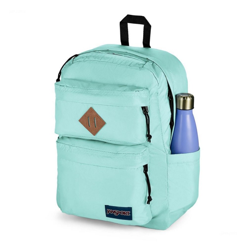 JanSport Double Break Sırt çantaları Dizüstü Sırt Çantası Turkuaz | TRIIZ52938