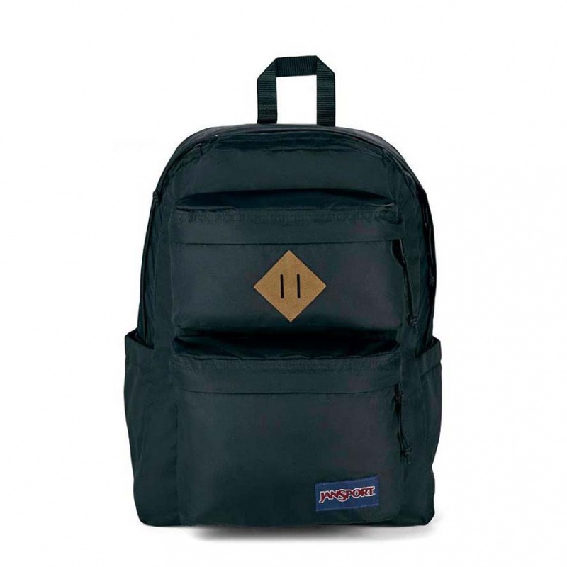 JanSport Double Break Sırt çantaları Okul Sırt Çantaları Siyah | ETRHC59751