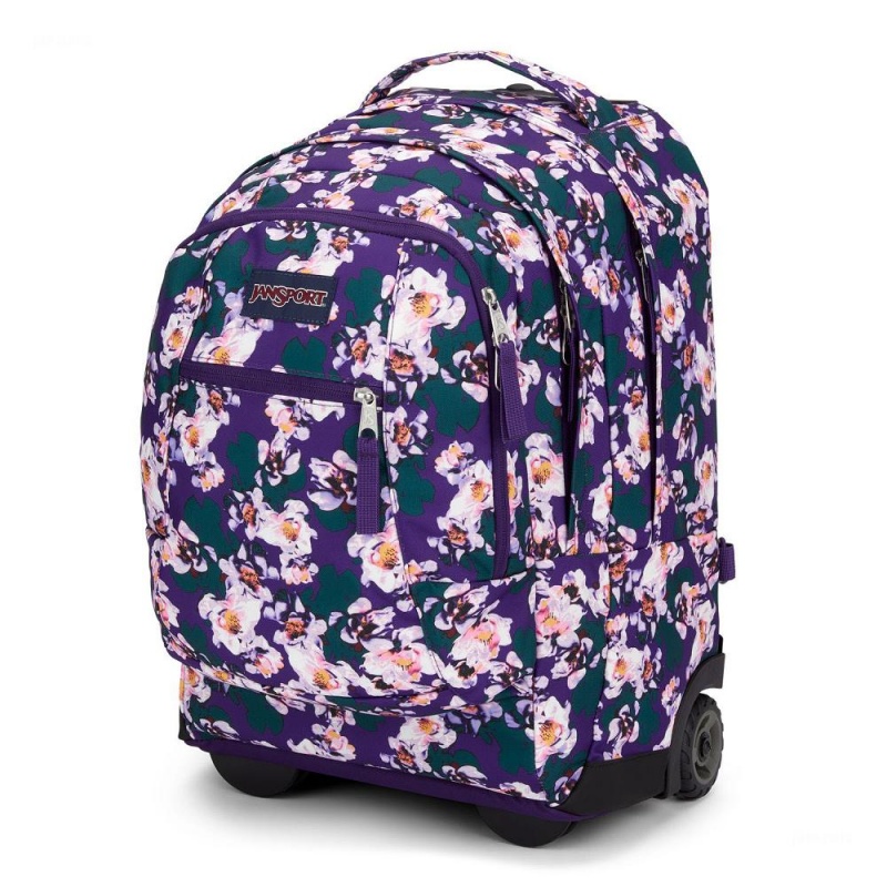 JanSport Driver 8 Rolling Sırt çantaları Dizüstü Sırt Çantası Mor | TRNZX56898