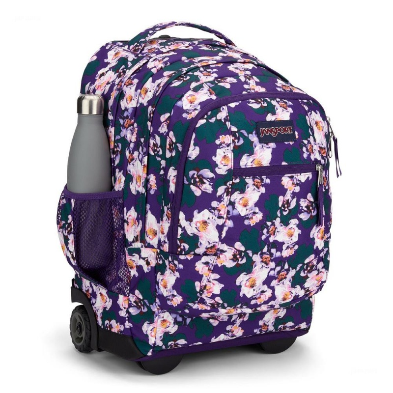 JanSport Driver 8 Rolling Sırt çantaları Dizüstü Sırt Çantası Mor | TRNZX56898