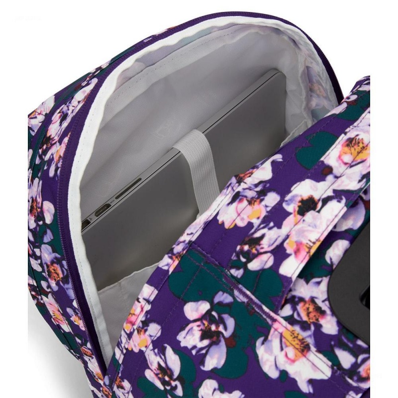 JanSport Driver 8 Rolling Sırt çantaları Dizüstü Sırt Çantası Mor | TRNZX56898