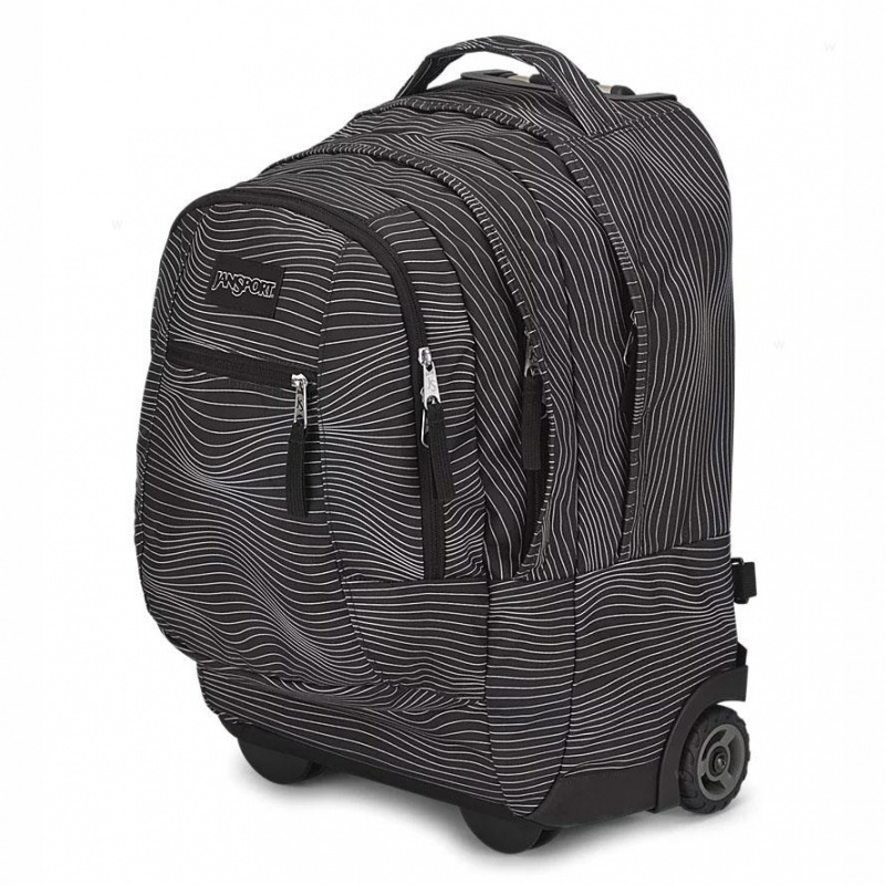 JanSport Driver 8 Rolling Sırt çantaları Dizüstü Sırt Çantası Siyah | QTRWA54629