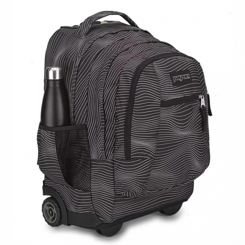 JanSport Driver 8 Rolling Sırt çantaları Dizüstü Sırt Çantası Siyah | QTRWA54629