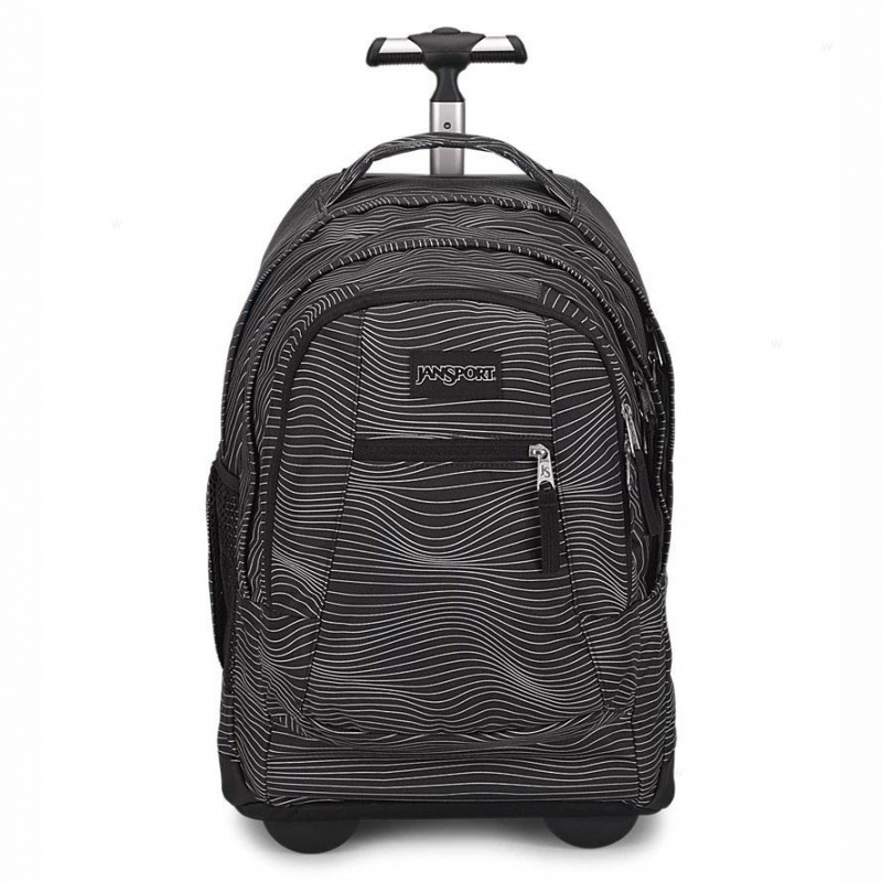 JanSport Driver 8 Rolling Sırt çantaları Dizüstü Sırt Çantası Siyah | QTRWA54629