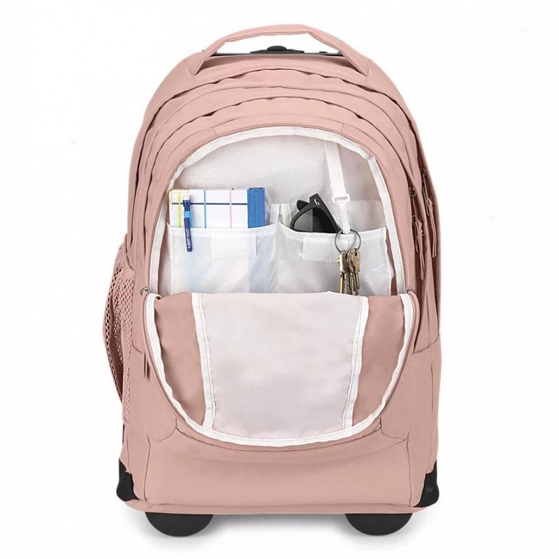 JanSport Driver 8 Rolling Sırt çantaları Dizüstü Sırt Çantası Pembe | TRDYB78209