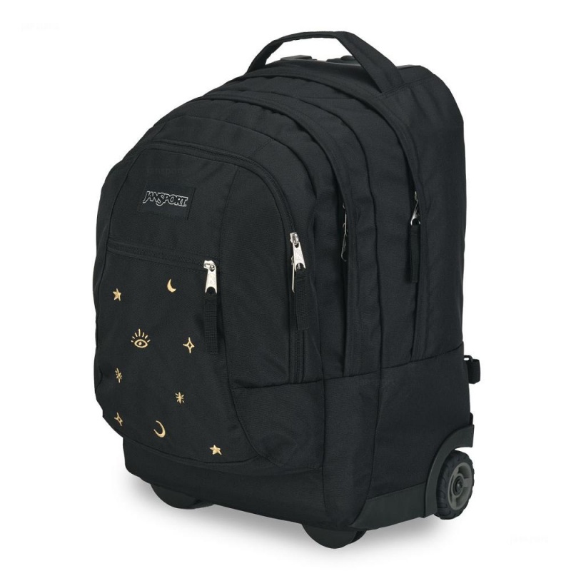 JanSport Driver 8 Rolling Sırt çantaları İş Sırt Çantaları Siyah | GTRUC36291