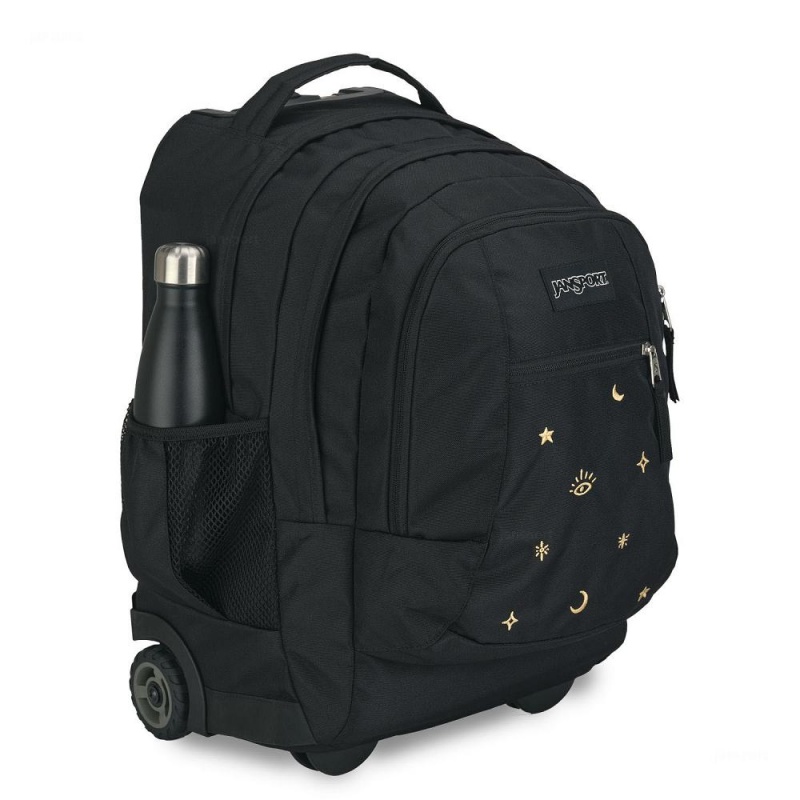 JanSport Driver 8 Rolling Sırt çantaları İş Sırt Çantaları Siyah | GTRUC36291