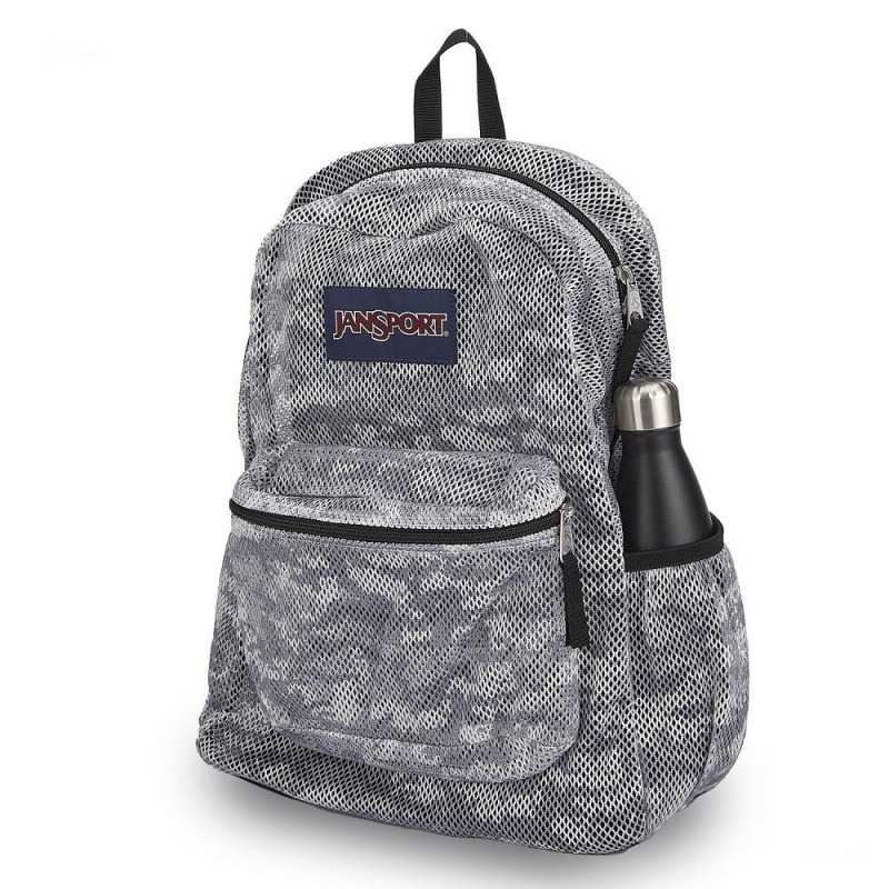 JanSport ECO MESH PACK Sırt çantaları Dizüstü Sırt Çantası Gri | TRDFL93536