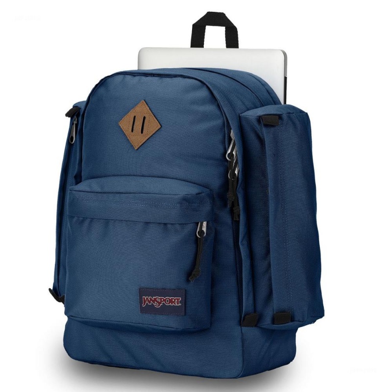 JanSport Field Pack Sırt çantaları Dizüstü Sırt Çantası Lacivert | XTRGW78872