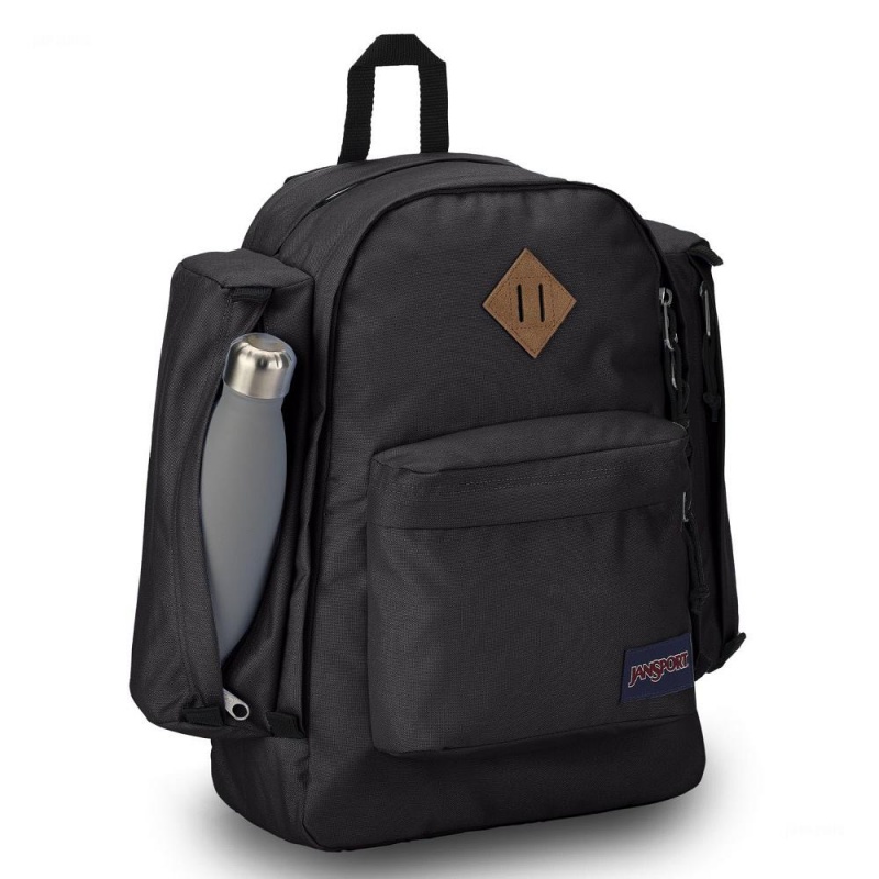 JanSport Field Pack Sırt çantaları Dizüstü Sırt Çantası Siyah | TRJZR71573