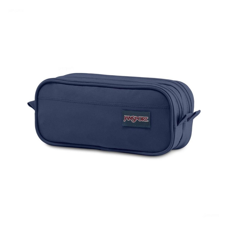 JanSport Large Accessory Pouch Çantalar Kalem kutuları Lacivert | ATRWC22967