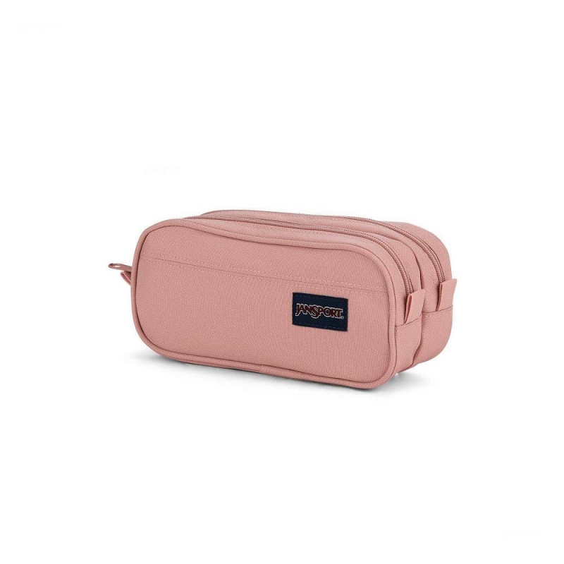 JanSport Large Accessory Pouch Çantalar Kalem kutuları Pembe | ZTRNQ22361