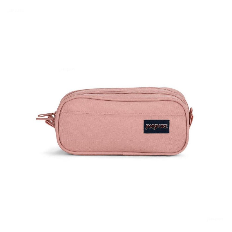 JanSport Large Accessory Pouch Çantalar Kalem kutuları Pembe | ZTRNQ22361