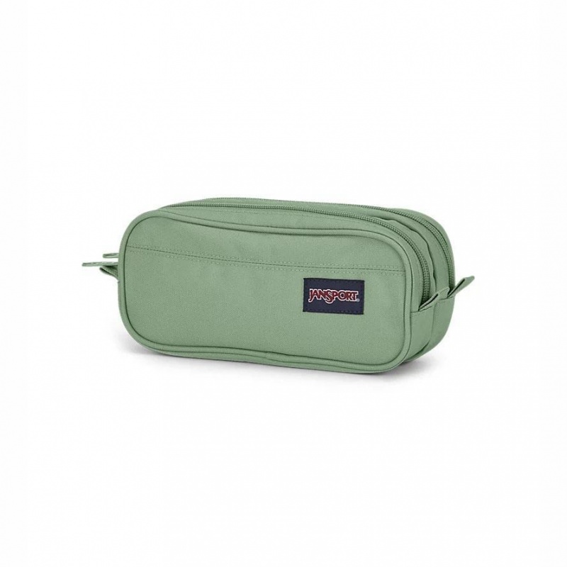 JanSport Large Accessory Pouch Çantalar Kalem kutuları Yeşil | PTRER91321