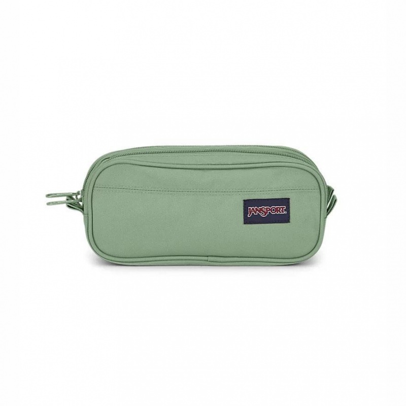 JanSport Large Accessory Pouch Çantalar Kalem kutuları Yeşil | PTRER91321