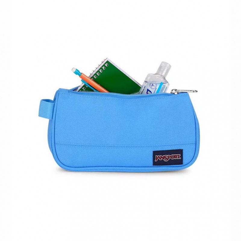 JanSport Medium Accessory Pouch Çantalar Kalem kutuları Mavi | TRCIF33068