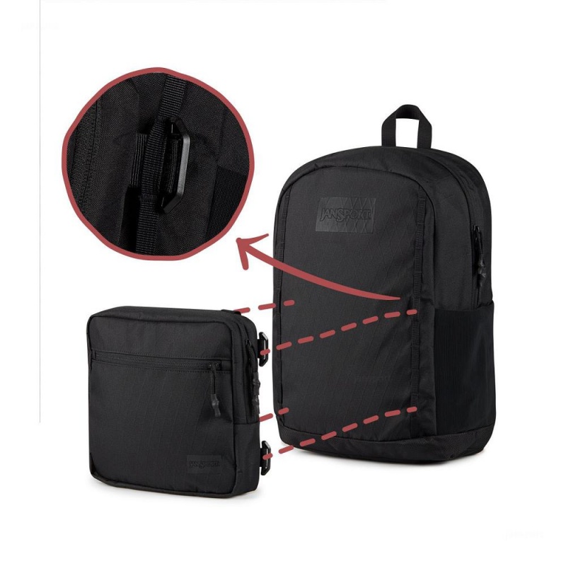 JanSport Pro Pack System Sırt çantaları İş Sırt Çantaları Siyah | DTRVO52485