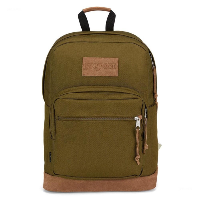 JanSport Right Pack Premium Sırt çantaları Dizüstü Sırt Çantası Zeytin Yeşili | XTRBH33850