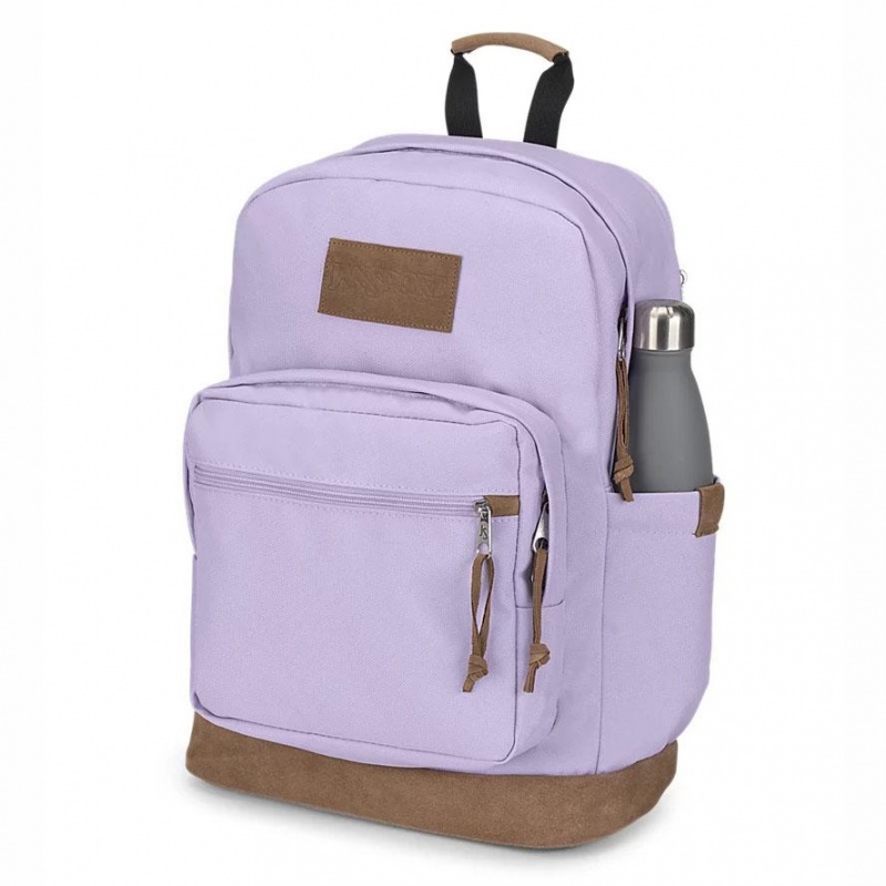 JanSport Right Pack Premium Sırt çantaları Okul Sırt Çantaları Mor | QTRUV95335