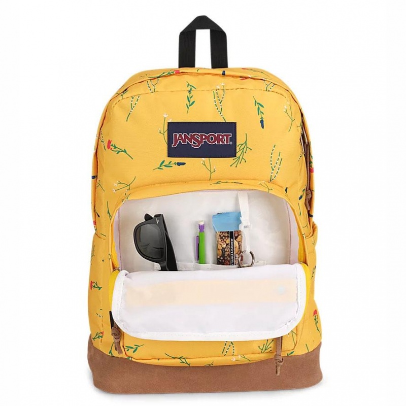 JanSport Right Pack Sırt çantaları Dizüstü Sırt Çantası Sarı | GTREC17800