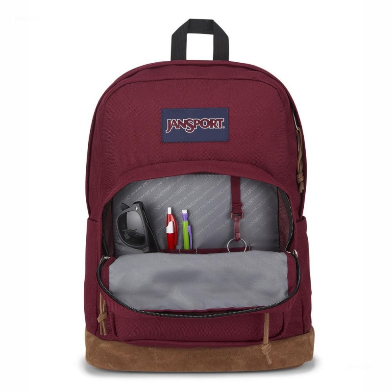 JanSport Right Pack Sırt çantaları Dizüstü Sırt Çantası Bordo | LTRTR99571