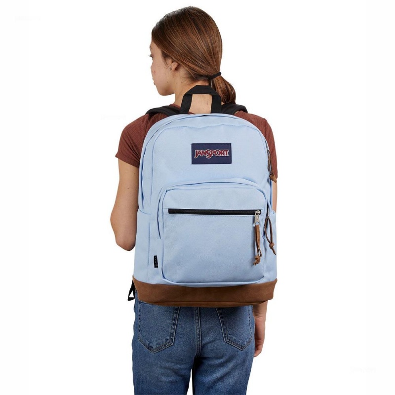 JanSport Right Pack Sırt çantaları Dizüstü Sırt Çantası Mavi | YTRVQ73685