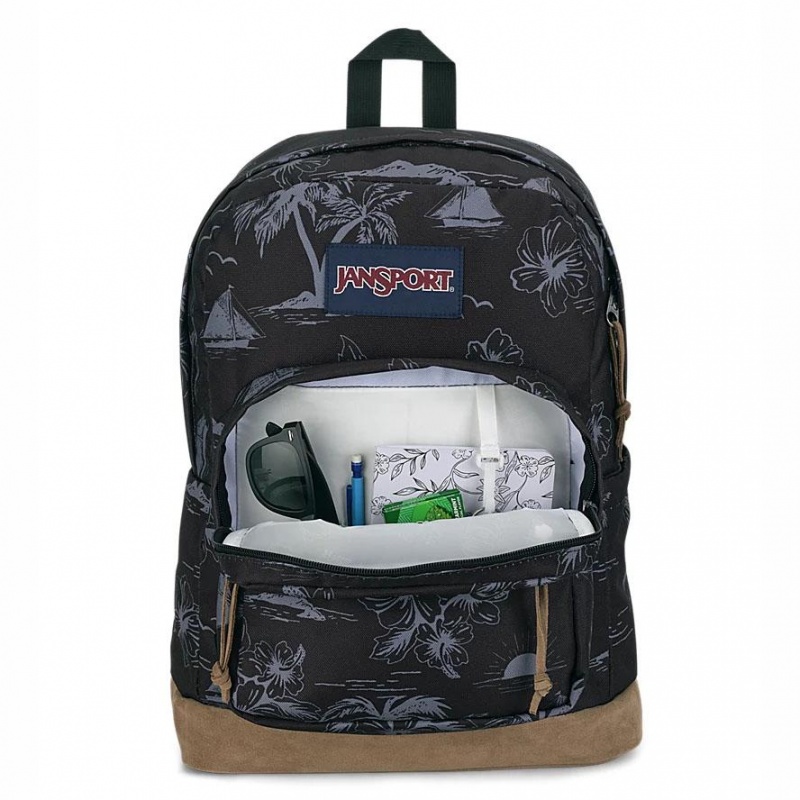 JanSport Right Pack Sırt çantaları Okul Sırt Çantaları Siyah | ETRVG28798