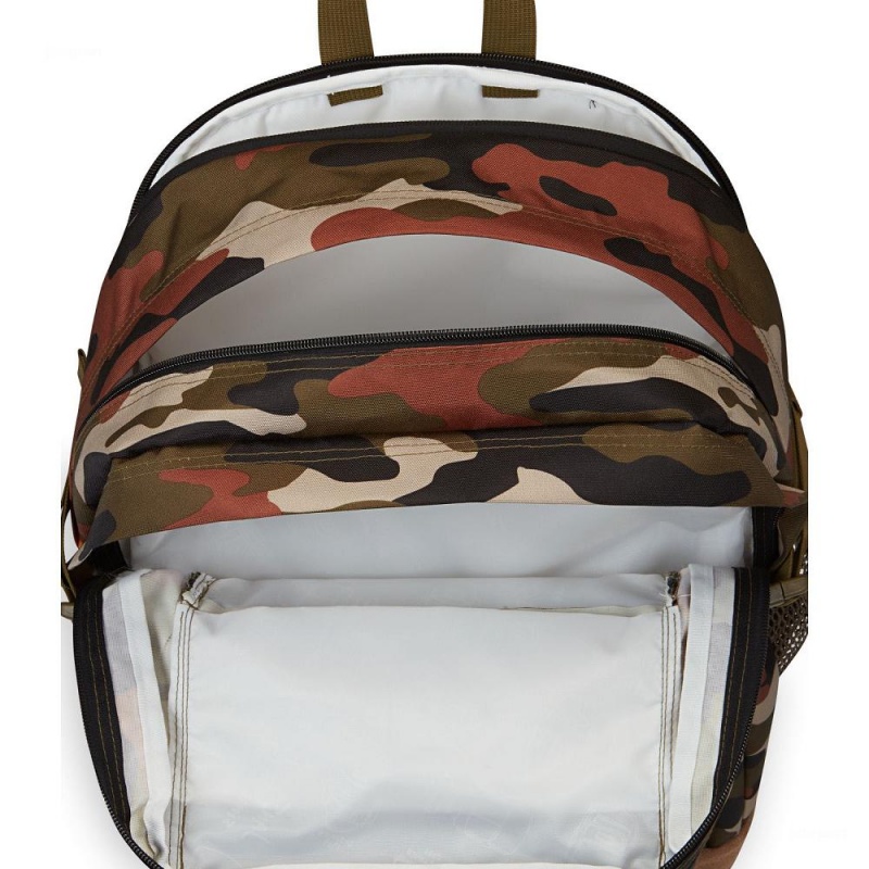 JanSport SUEDE CAMPUS Sırt çantaları Okul Sırt Çantaları Camo | XTRGW39596