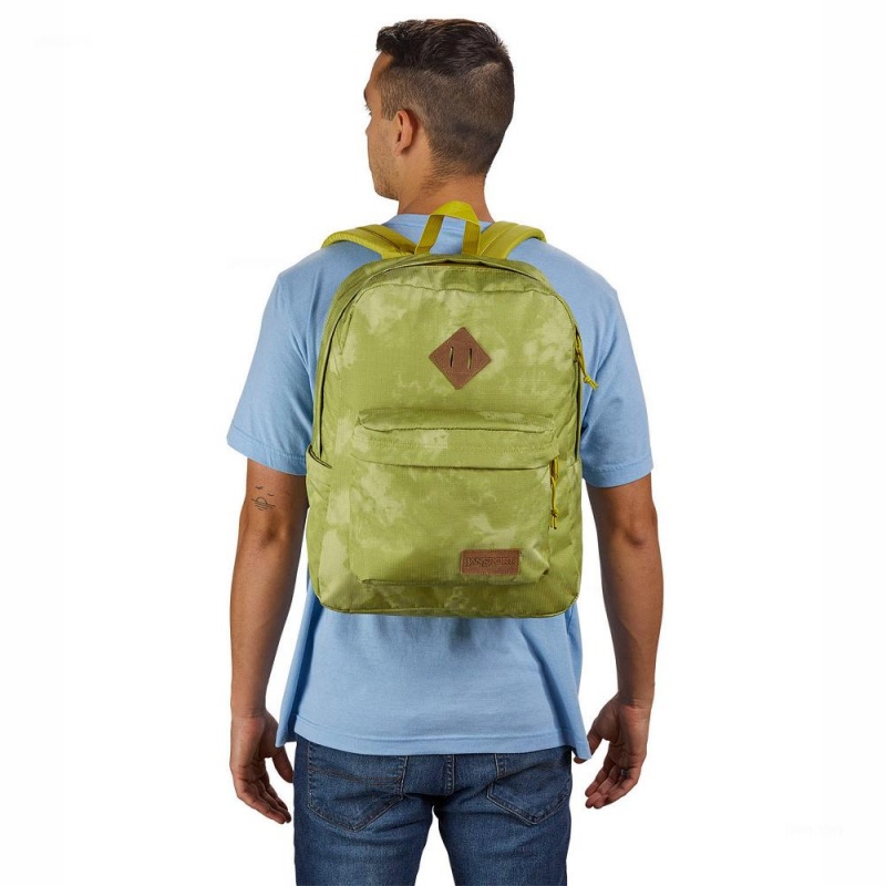 JanSport SUPERBREAK PLUS FX Sırt çantaları Dizüstü Sırt Çantası Yeşil | XTRGW97709