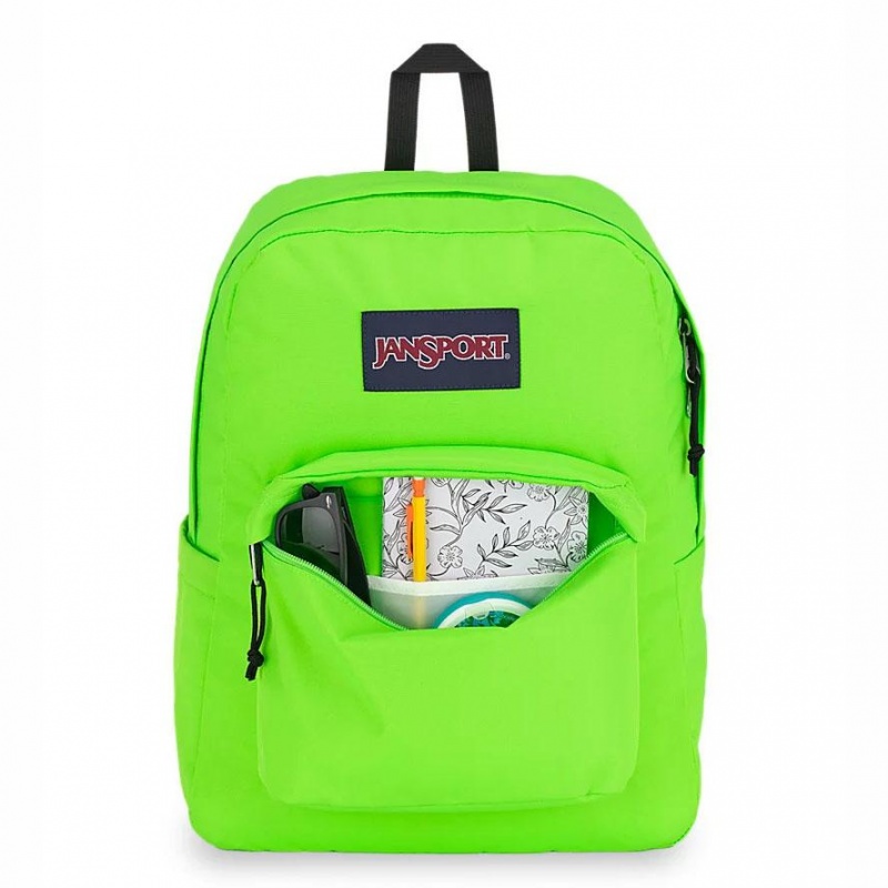 JanSport SuperBreak® Plus Sırt çantaları Dizüstü Sırt Çantası Yeşil | ZTRNQ65715