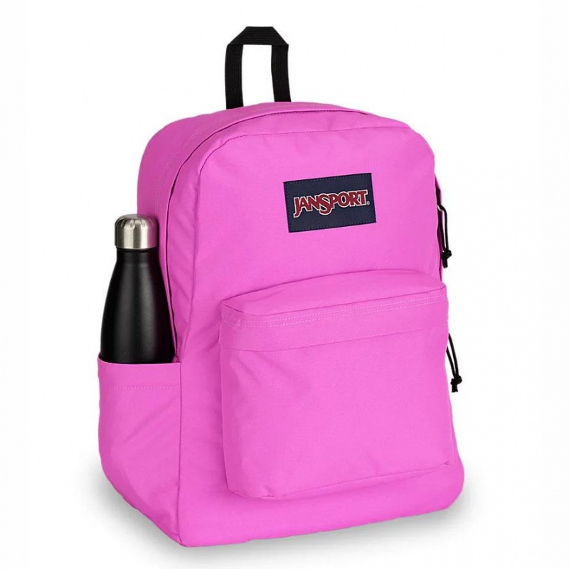 JanSport SuperBreak® Plus Sırt çantaları Dizüstü Sırt Çantası Pembe | YTRVQ28394