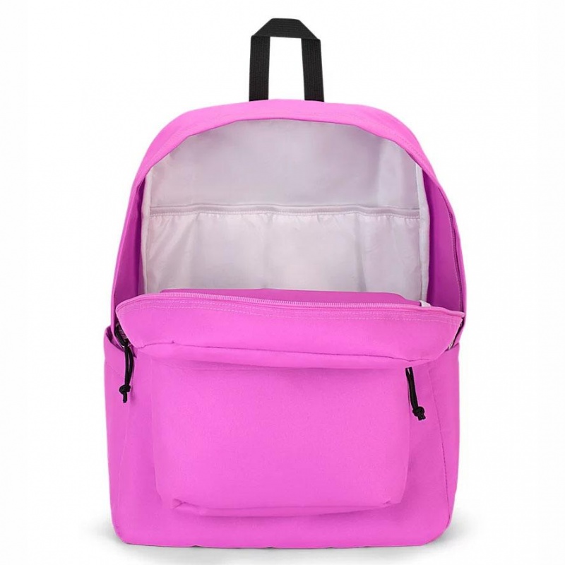 JanSport SuperBreak® Plus Sırt çantaları Dizüstü Sırt Çantası Pembe | YTRVQ28394